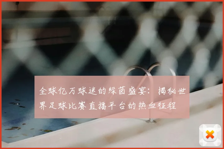 全球亿万球迷的绿茵盛宴:揭秘世界足球比赛直播平台的热血征程